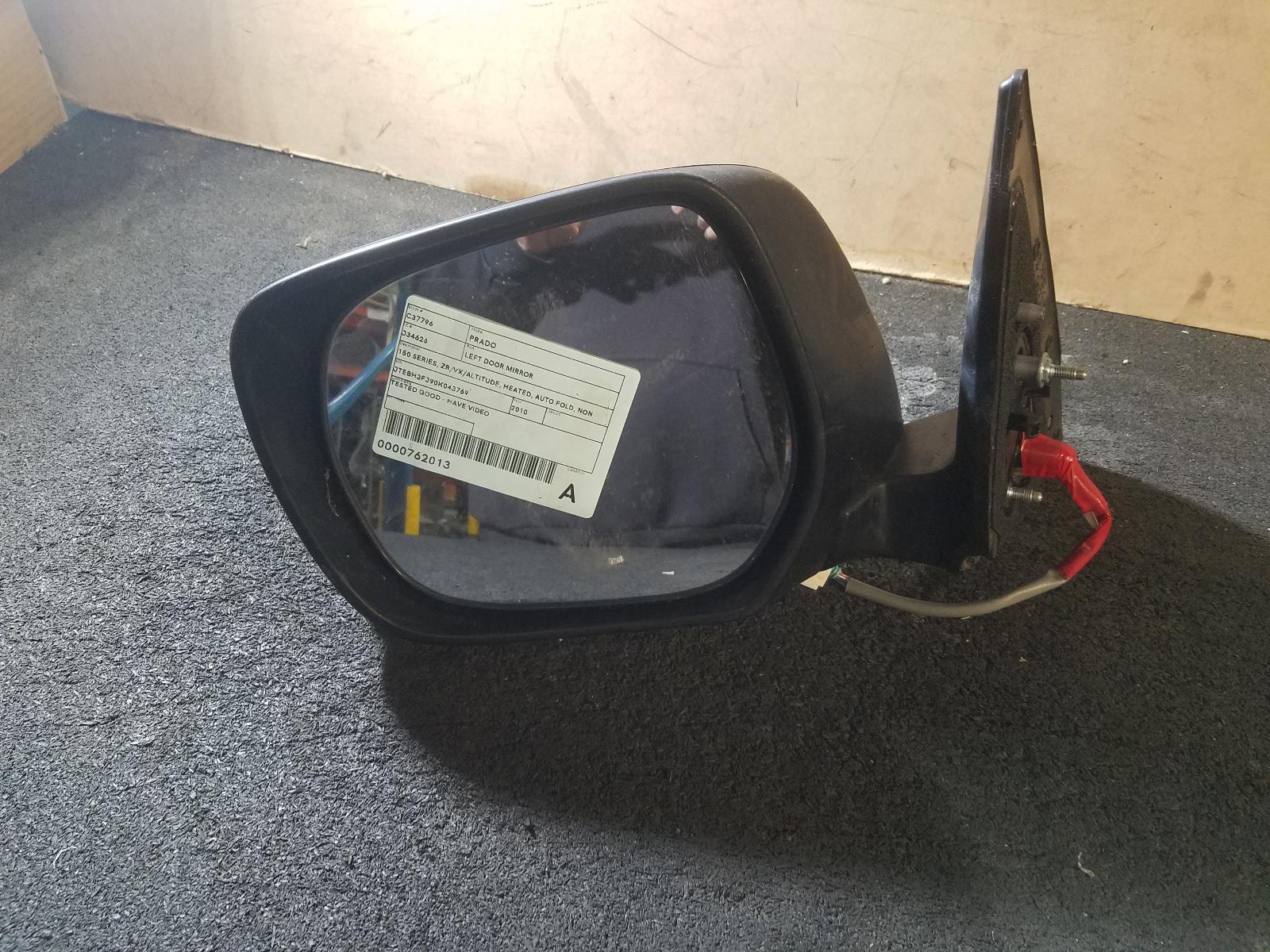 View Auto part Left Door Mirror Toyota Prado 2010