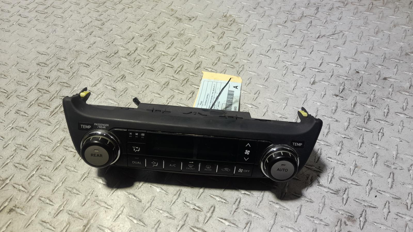View Auto part Heater/Ac Controls Toyota Prado 2010