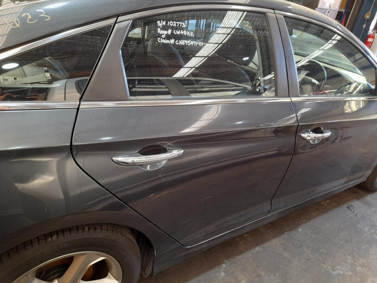 View Auto part Right Rear Side Glass Hyundai Sonata 2019