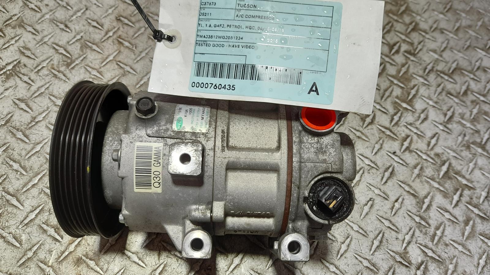 View Auto part A/C Compressor Hyundai Tucson 2015