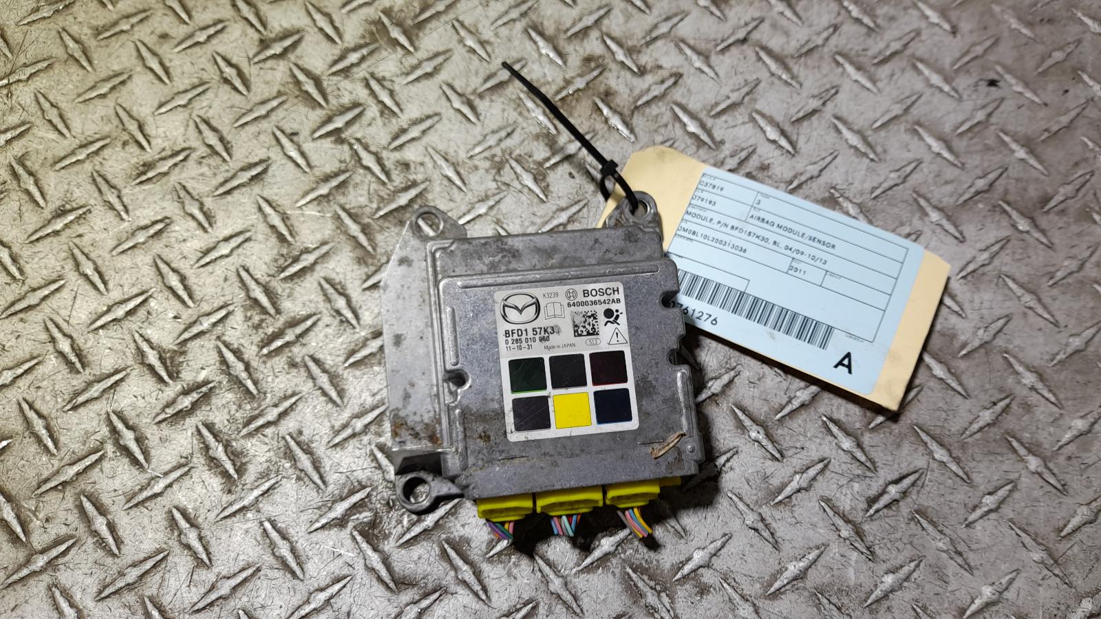 View Auto part Airbag Module/Sensor Mazda 3 2011