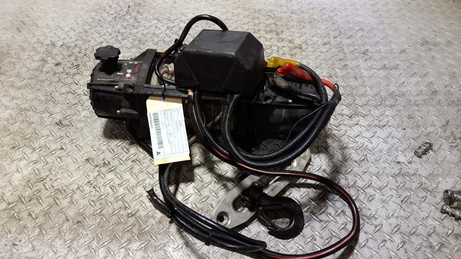 View Auto part Power Winch Nissan Navara 2012