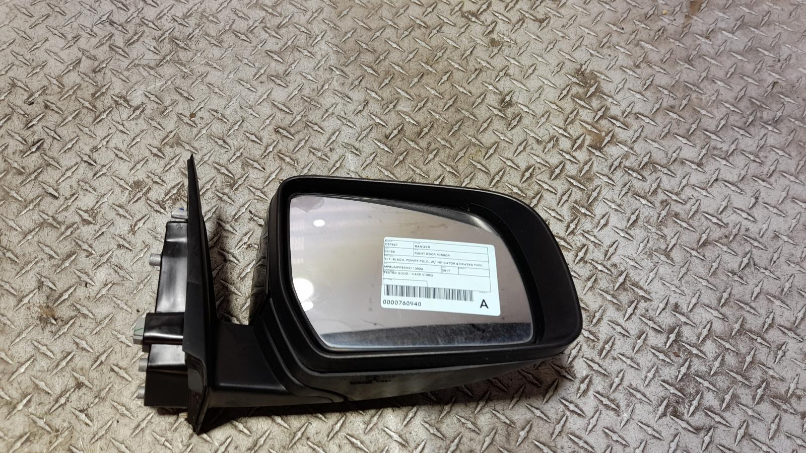 View Auto part Right Door Mirror Ford Ranger 2017
