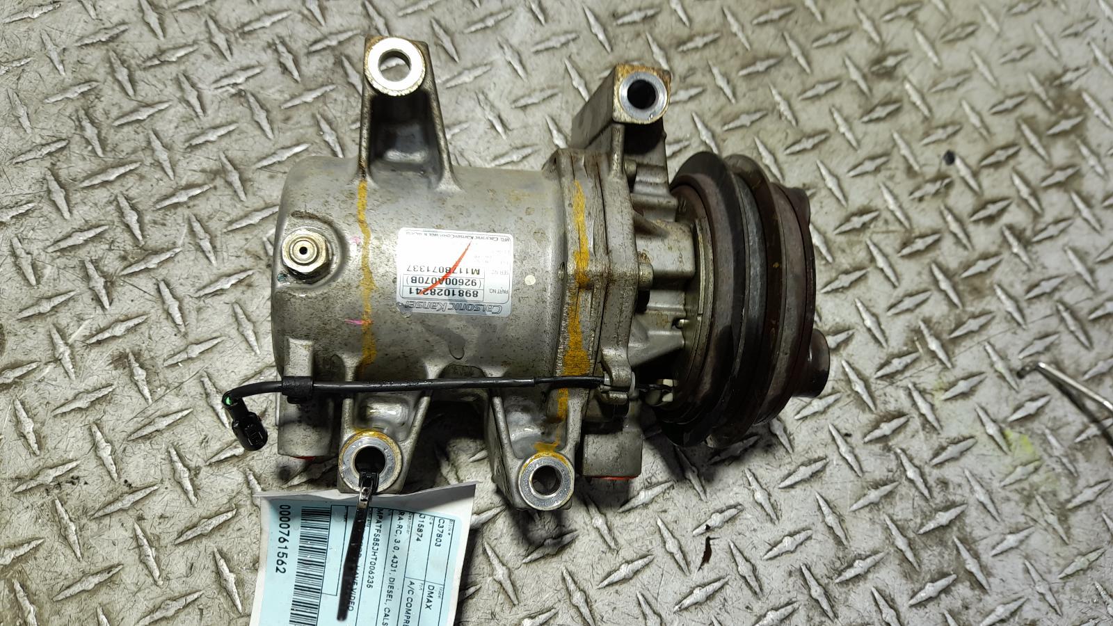 View Auto part A/C Compressor Isuzu Dmax 2017