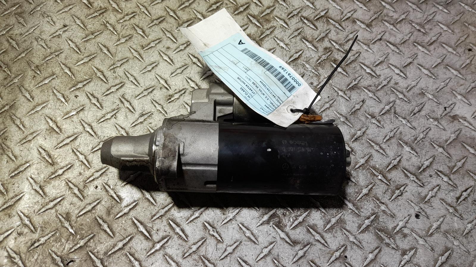 View Auto part Starter Mercedes M Class 2011