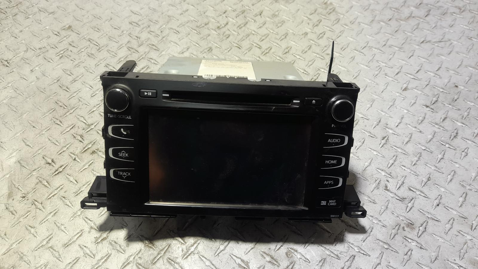 View Auto part Radio/Cd/Dvd/Sat/Tv Toyota Kluger 2015
