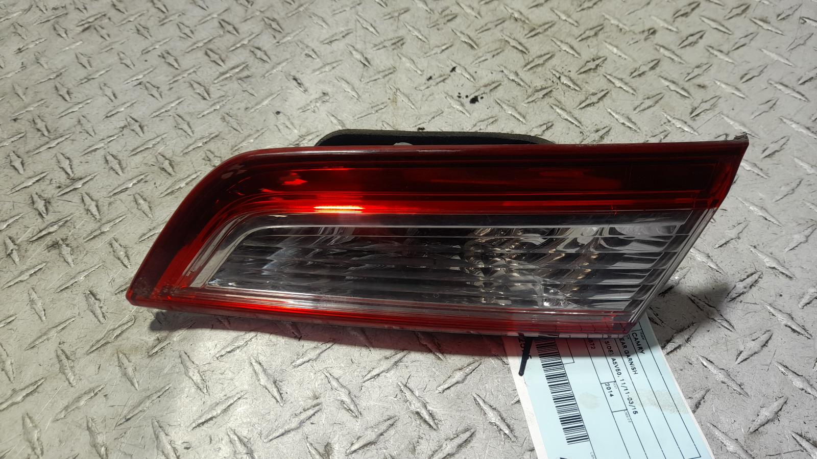 View Auto part Rear Garnish Toyota Camry 2014