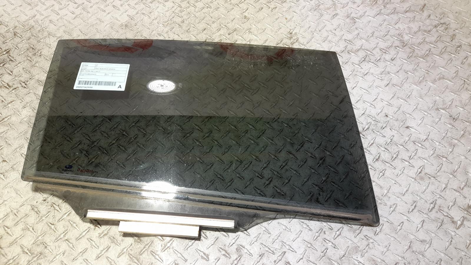 View Auto part Right Rear Door Window Subaru Xv 2014