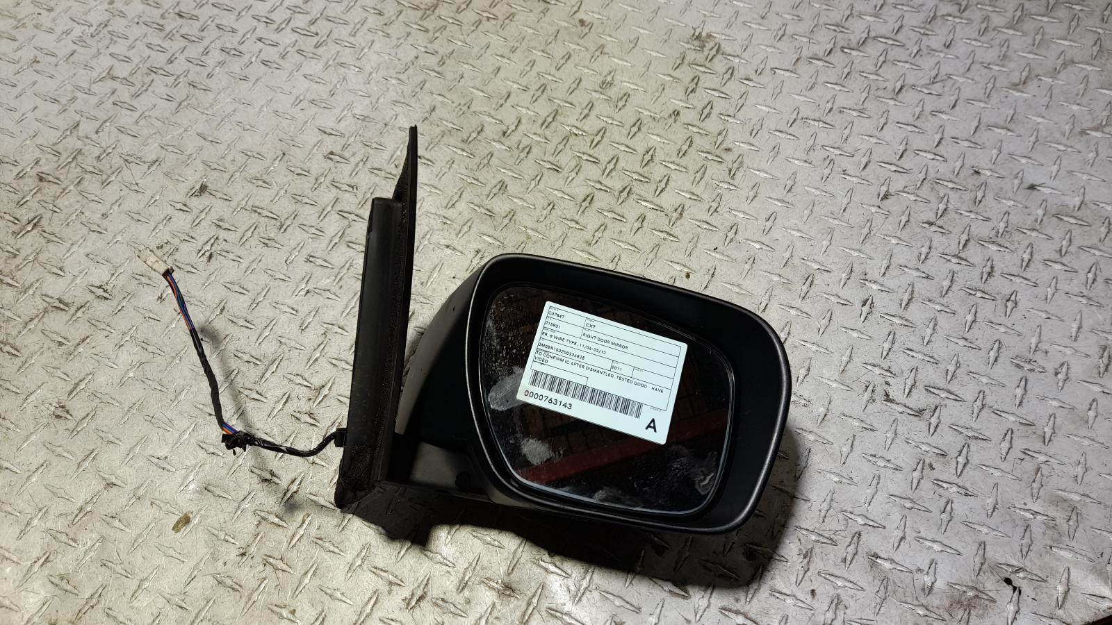 View Auto part Right Door Mirror Mazda Cx7 2011
