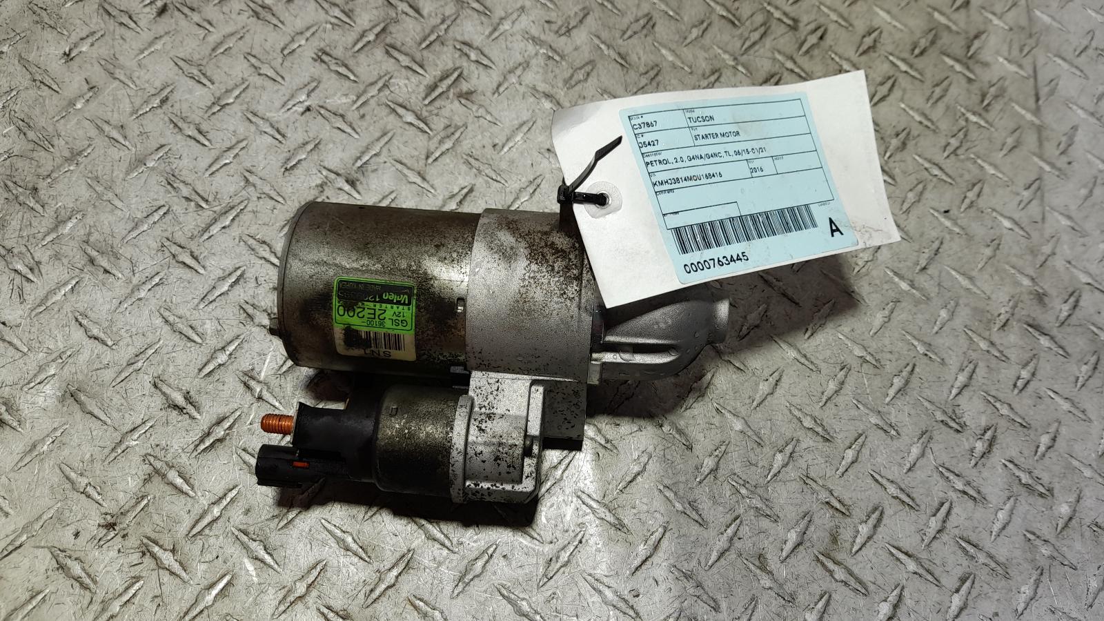 View Auto part Starter Hyundai Tucson 2016