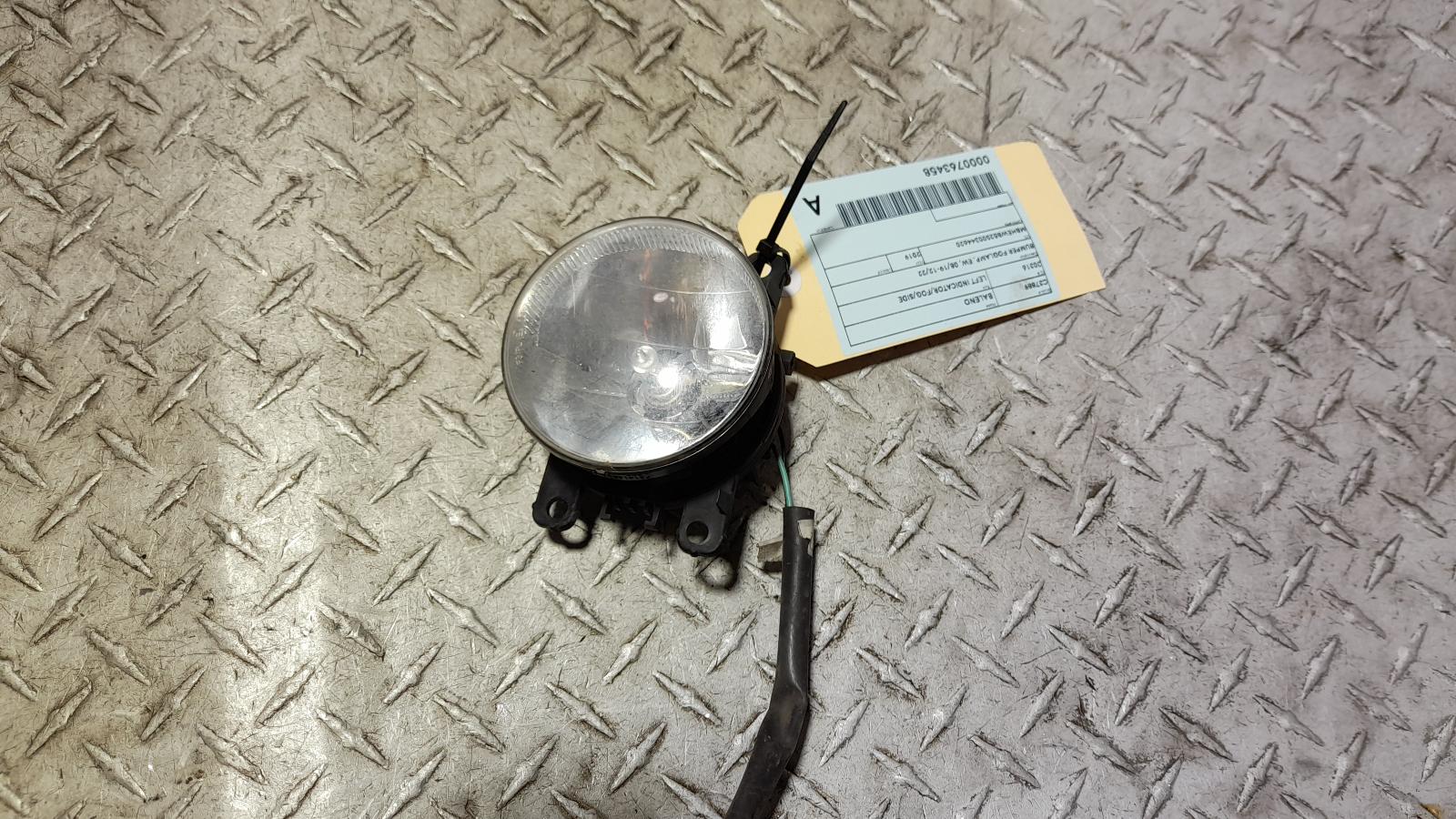 View Auto part Left Indicator/Fog/Side Suzuki Baleno 2019