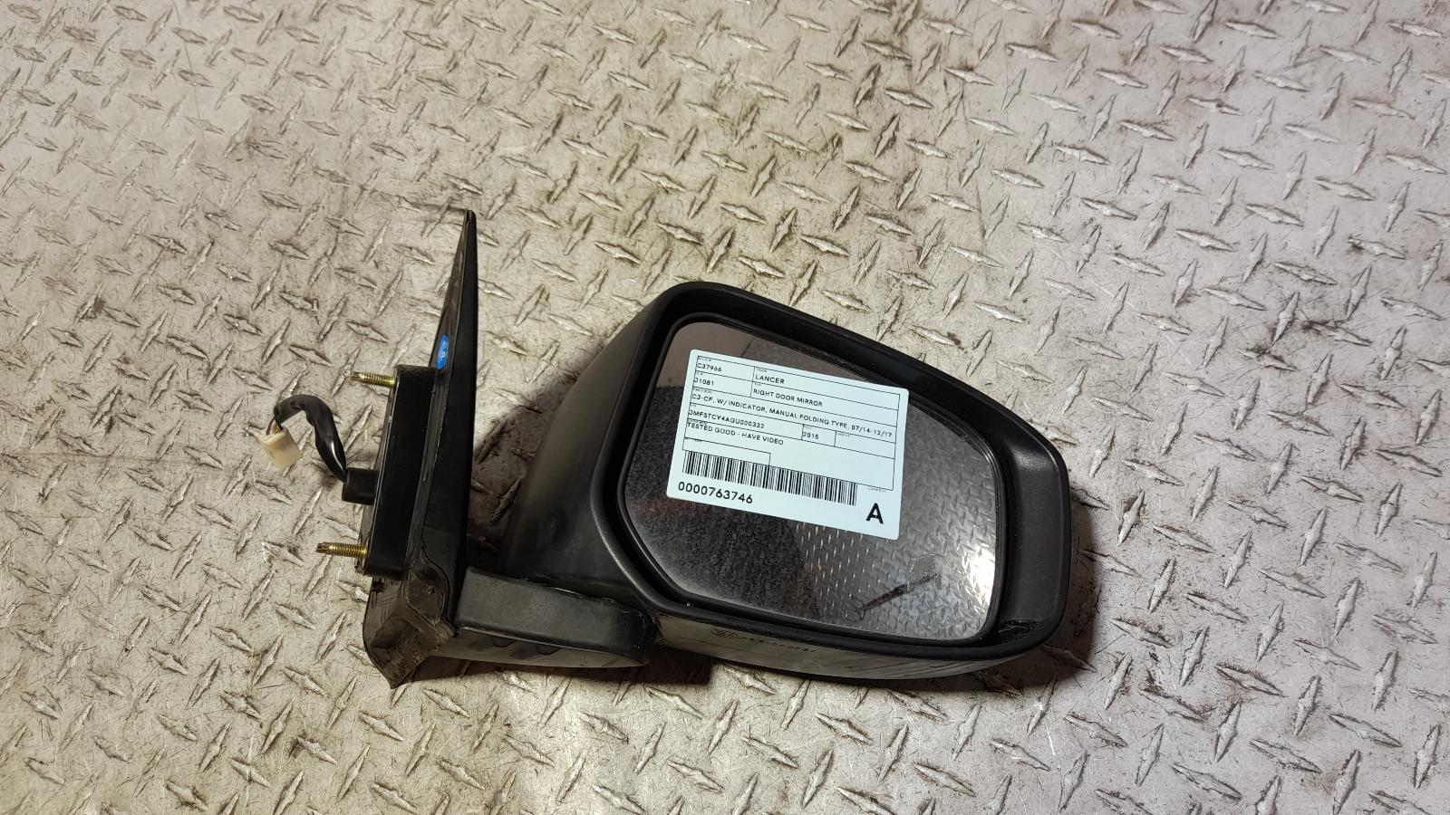 View Auto part Right Door Mirror Mitsubishi Lancer 2015
