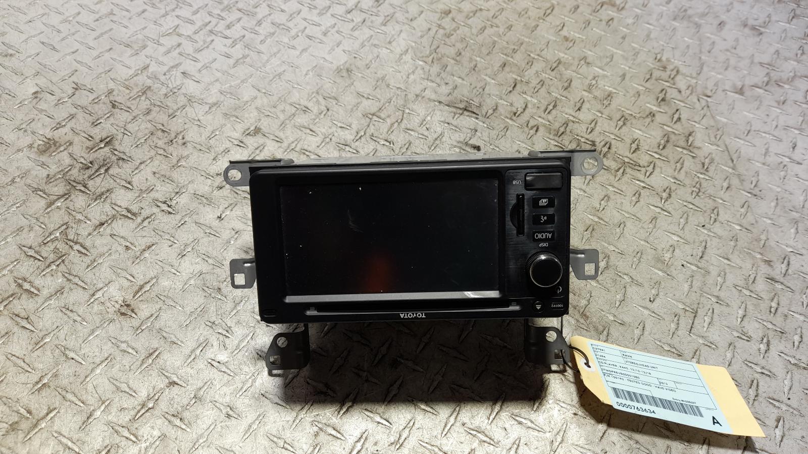 View Auto part Radio/Cd/Dvd/Sat/Tv Toyota Rav4 2012