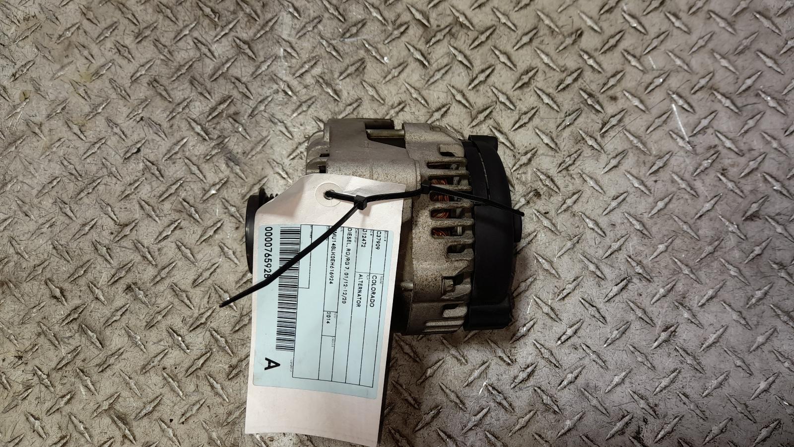 View Auto part Alternator Holden Colorado 2014