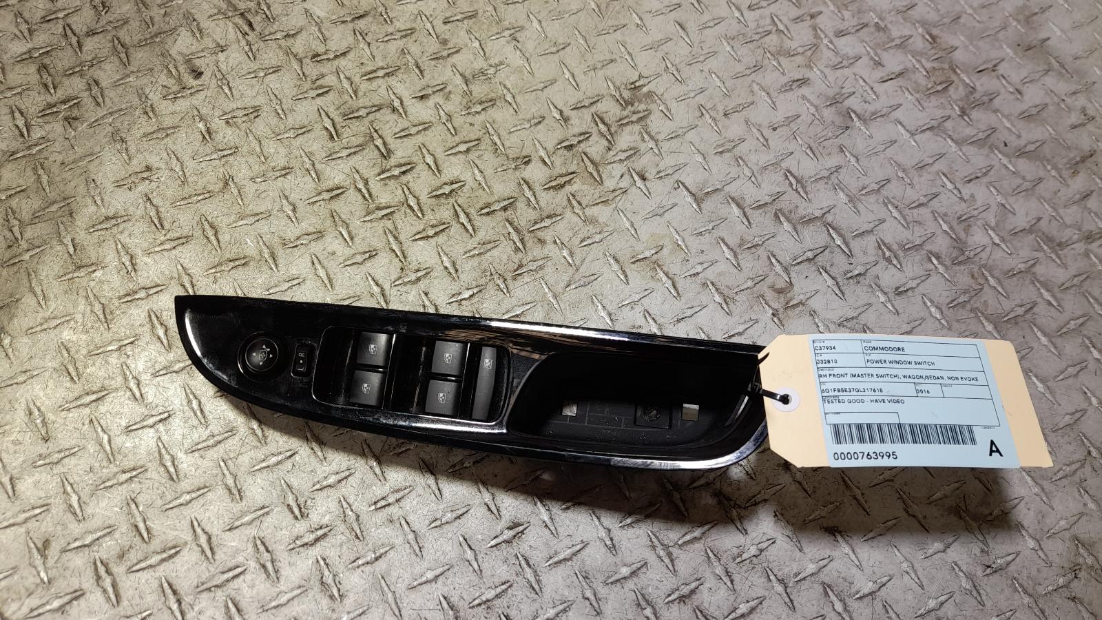 View Auto part Pwr Dr Wind Switch Holden Commodore 2016