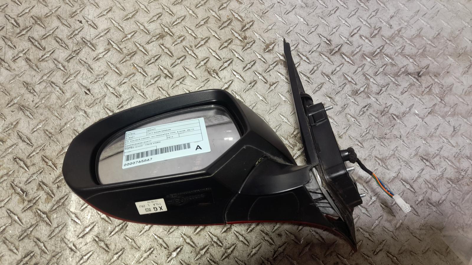 View Auto part Left Door Mirror Suzuki Swift 2012