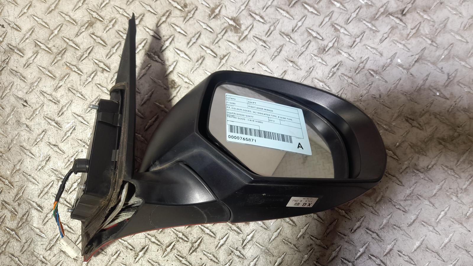 View Auto part Right Door Mirror Suzuki Swift 2012