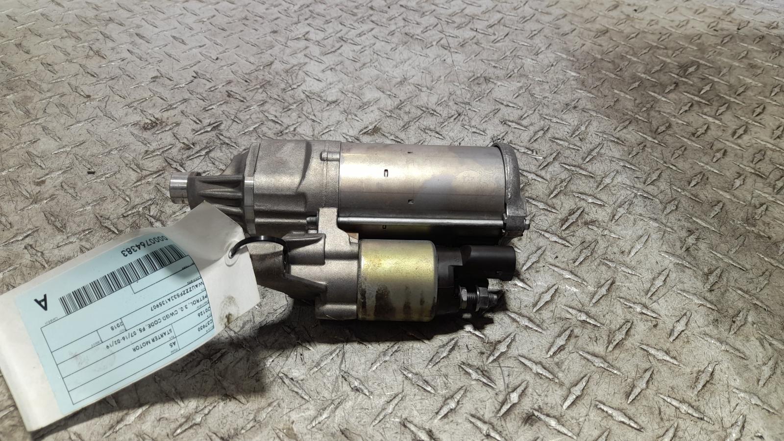 View Auto part Starter Audi A5 2018