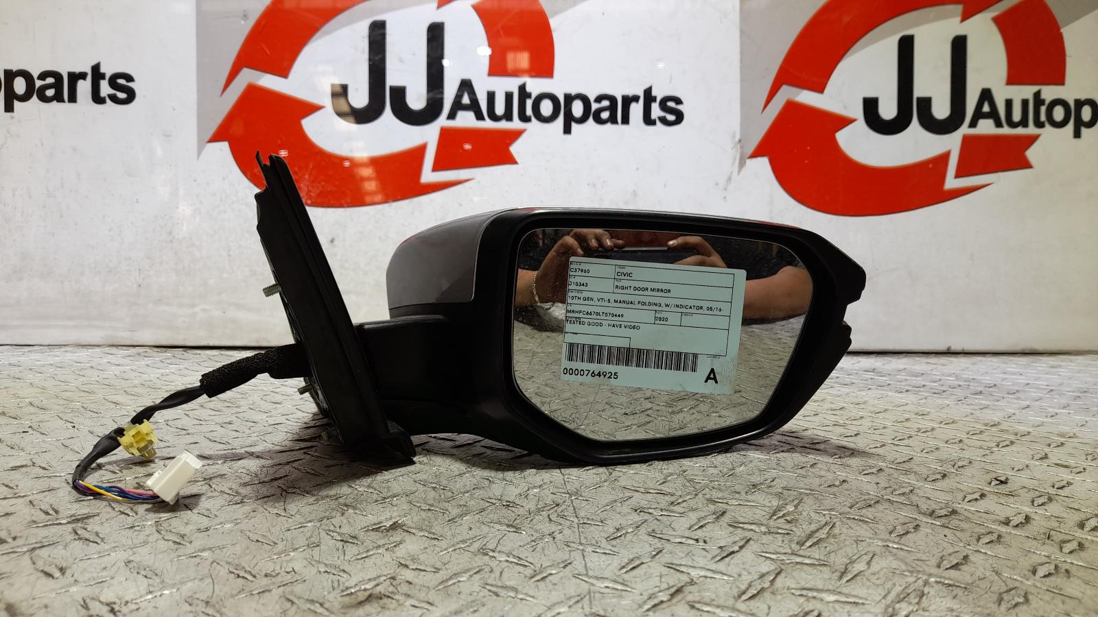 View Auto part Right Door Mirror Honda Civic 2020