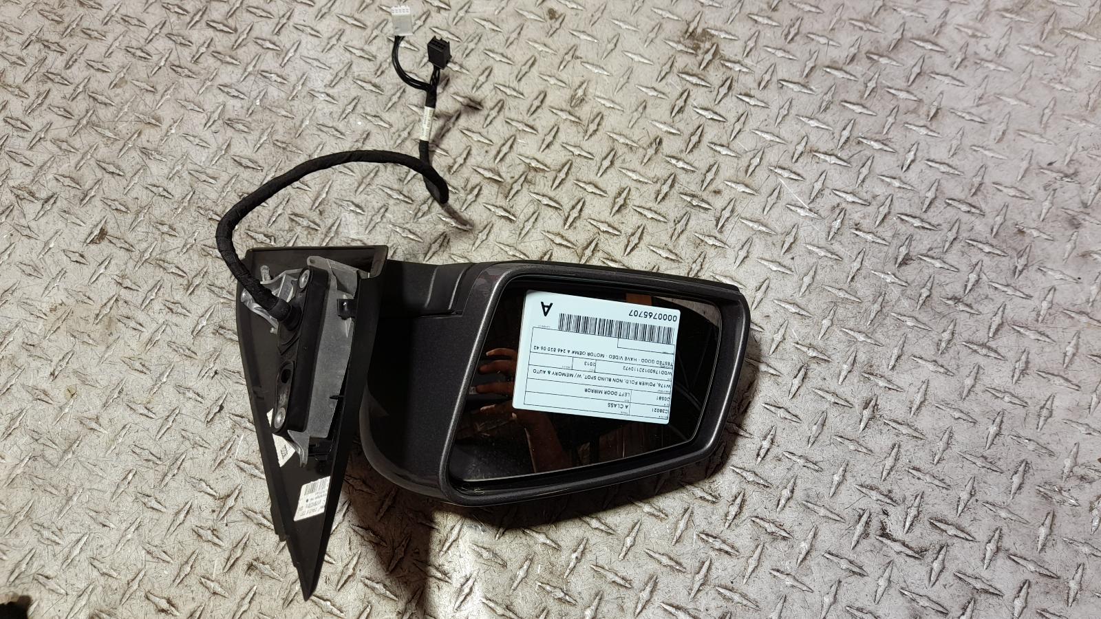 View Auto part Left Door Mirror Mercedes A Class 2013