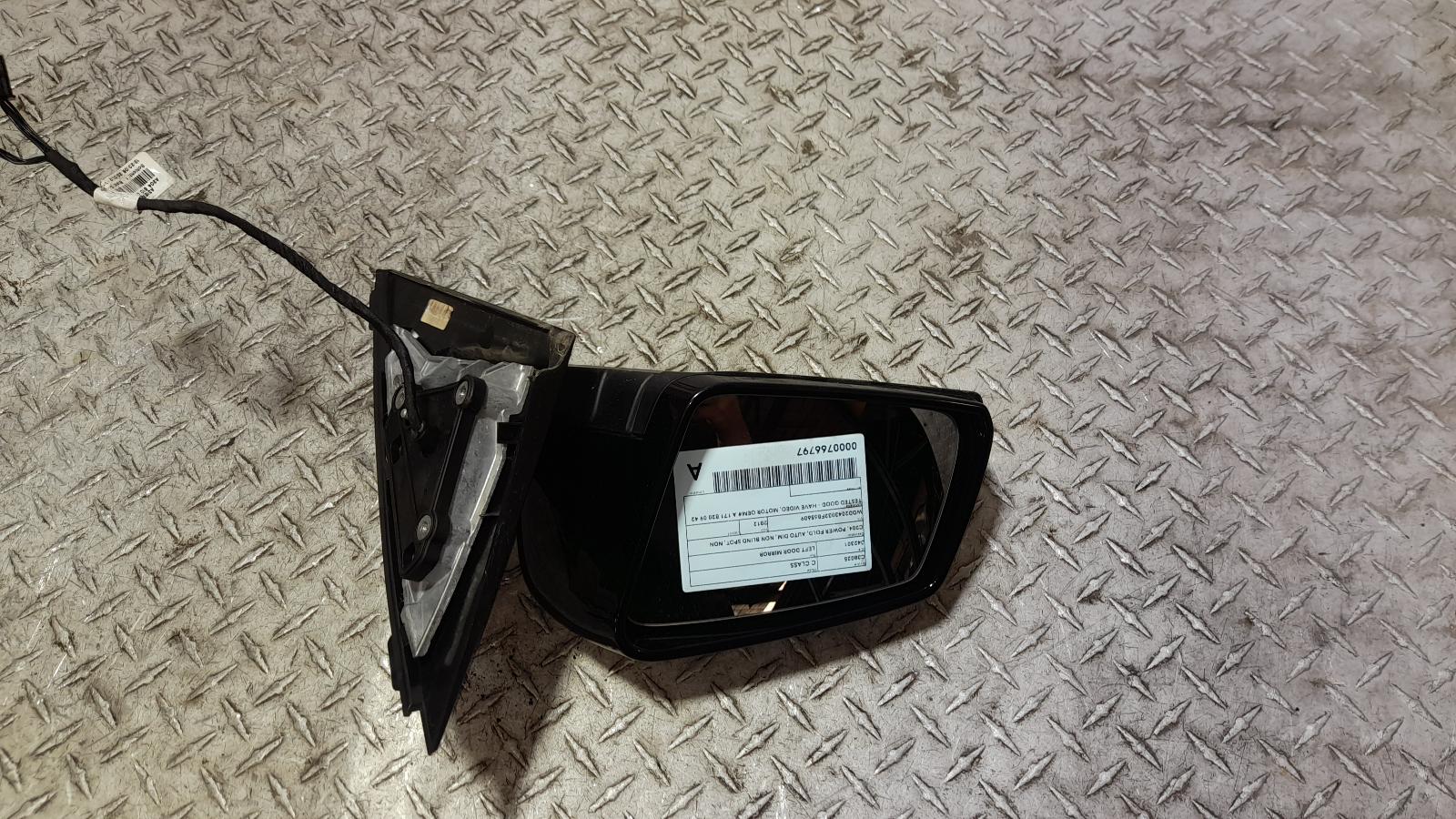 View Auto part Left Door Mirror Mercedes C Class 2012