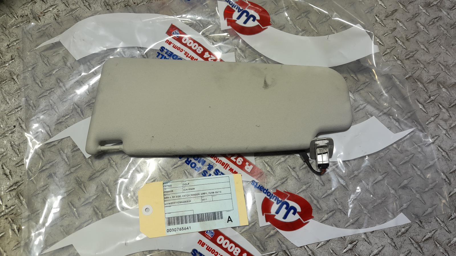 View Auto part Sunvisor Volkswagen Golf 2011