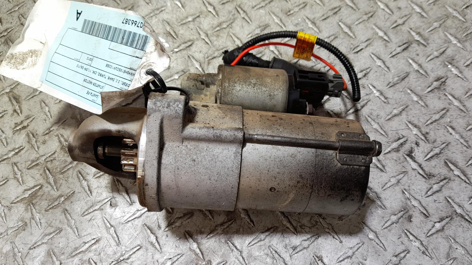 View Auto part Starter Hyundai Santa Fe 2012