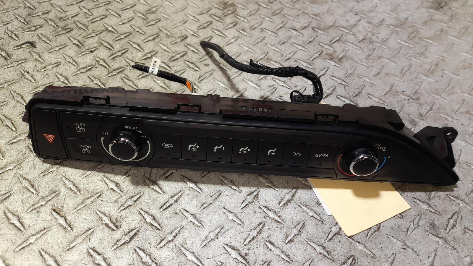 View Auto part Heater/Ac Controls Toyota Kluger 2015