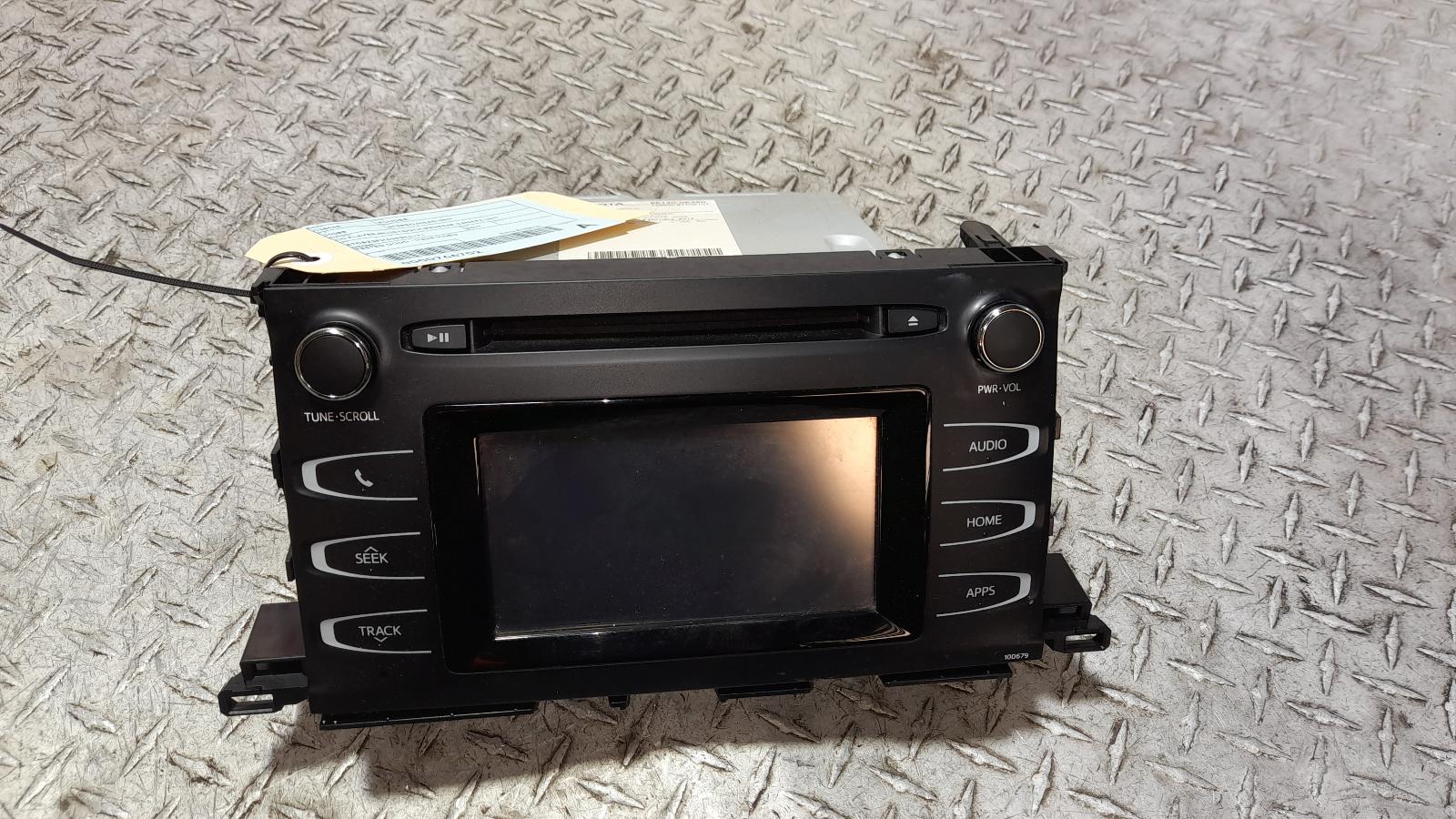 View Auto part Radio/Cd/Dvd/Sat/Tv Toyota Kluger 2017