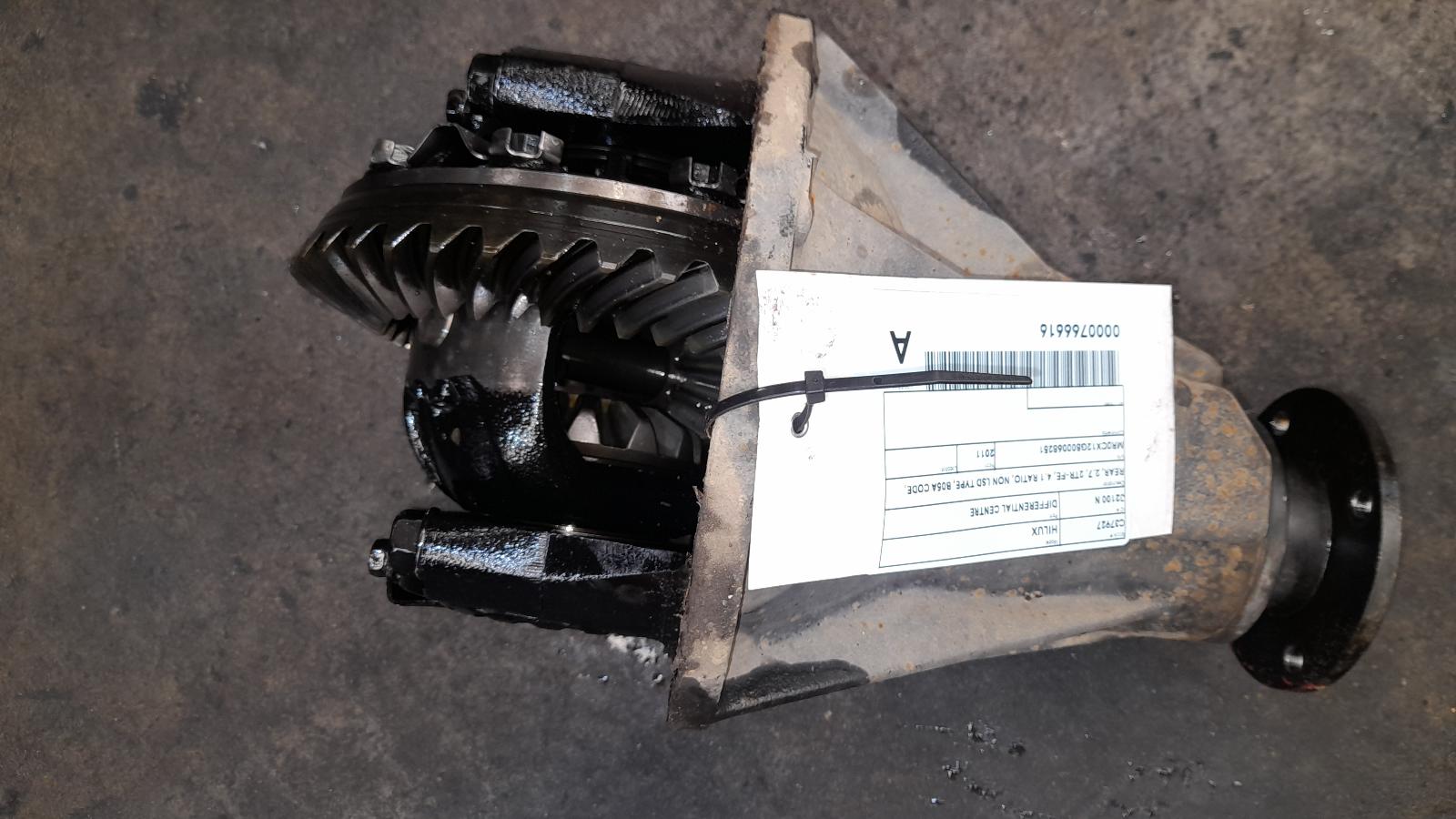 View Auto part Differential Centre Toyota Hilux 2011