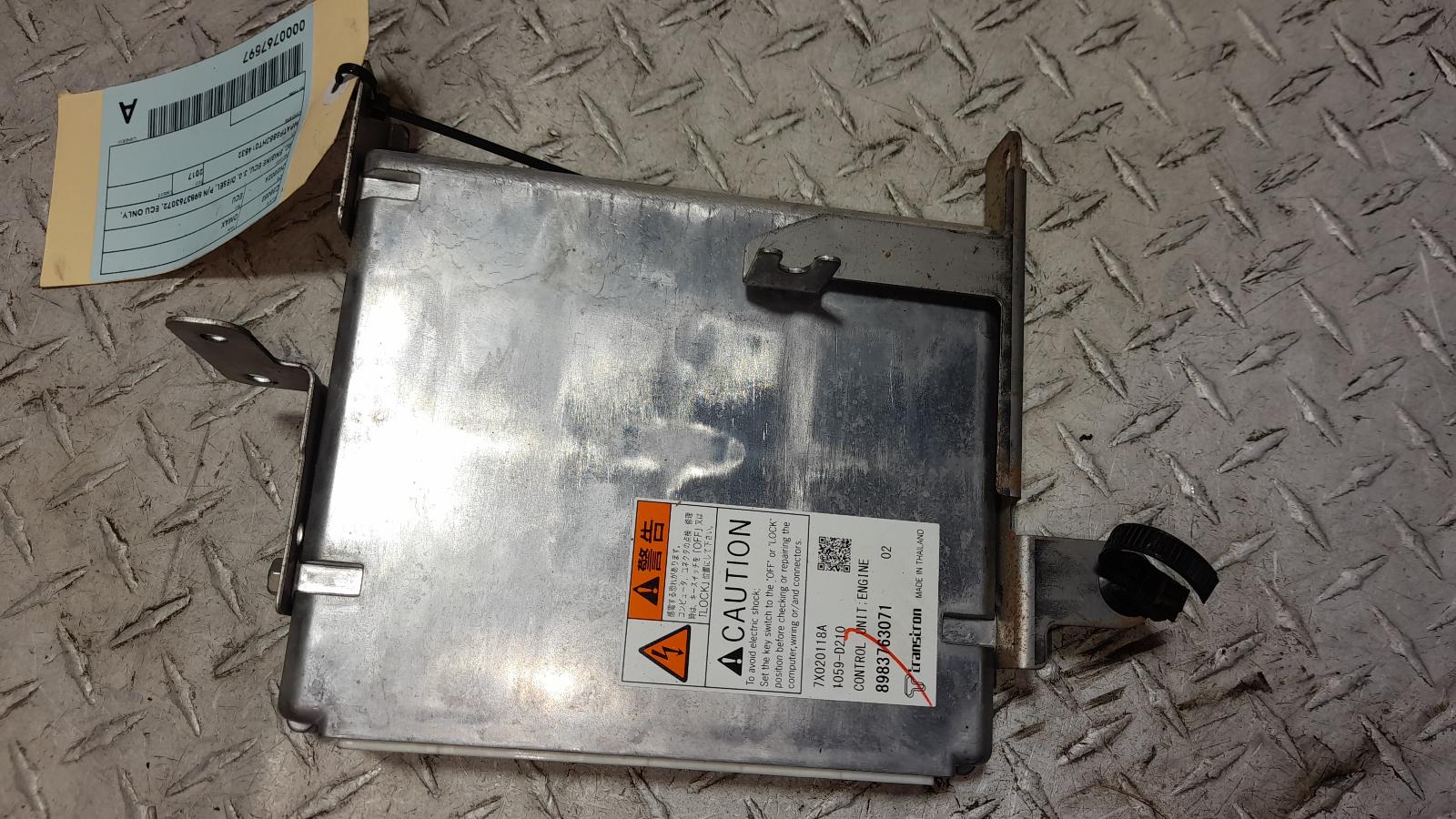 View Auto part Ecu Isuzu Dmax 2017