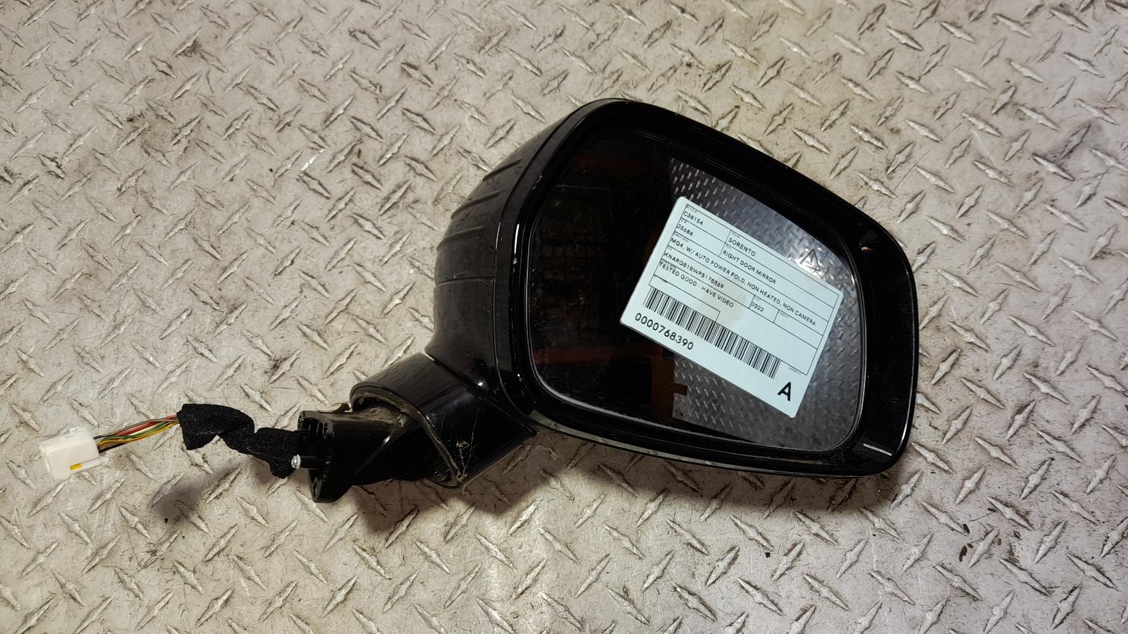 View Auto part Right Door Mirror Kia Sorento 2022