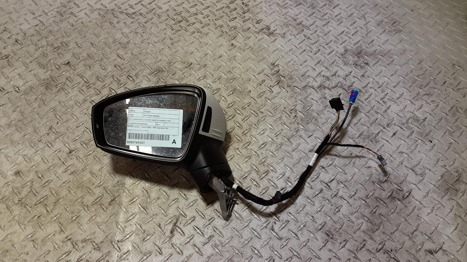 View Auto part Left Door Mirror Volkswagen Tiguan 2017