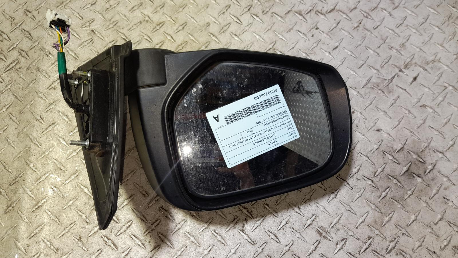 View Auto part Left Door Mirror Mitsubishi Triton 2013
