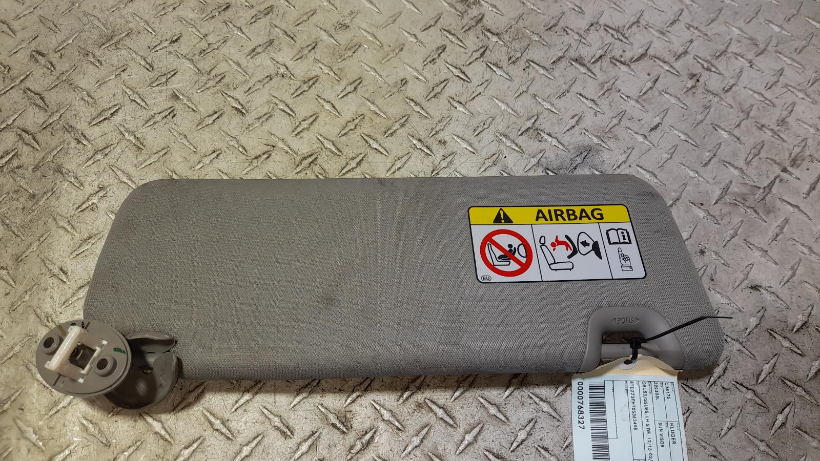 View Auto part Sunvisor Toyota Kluger 2019