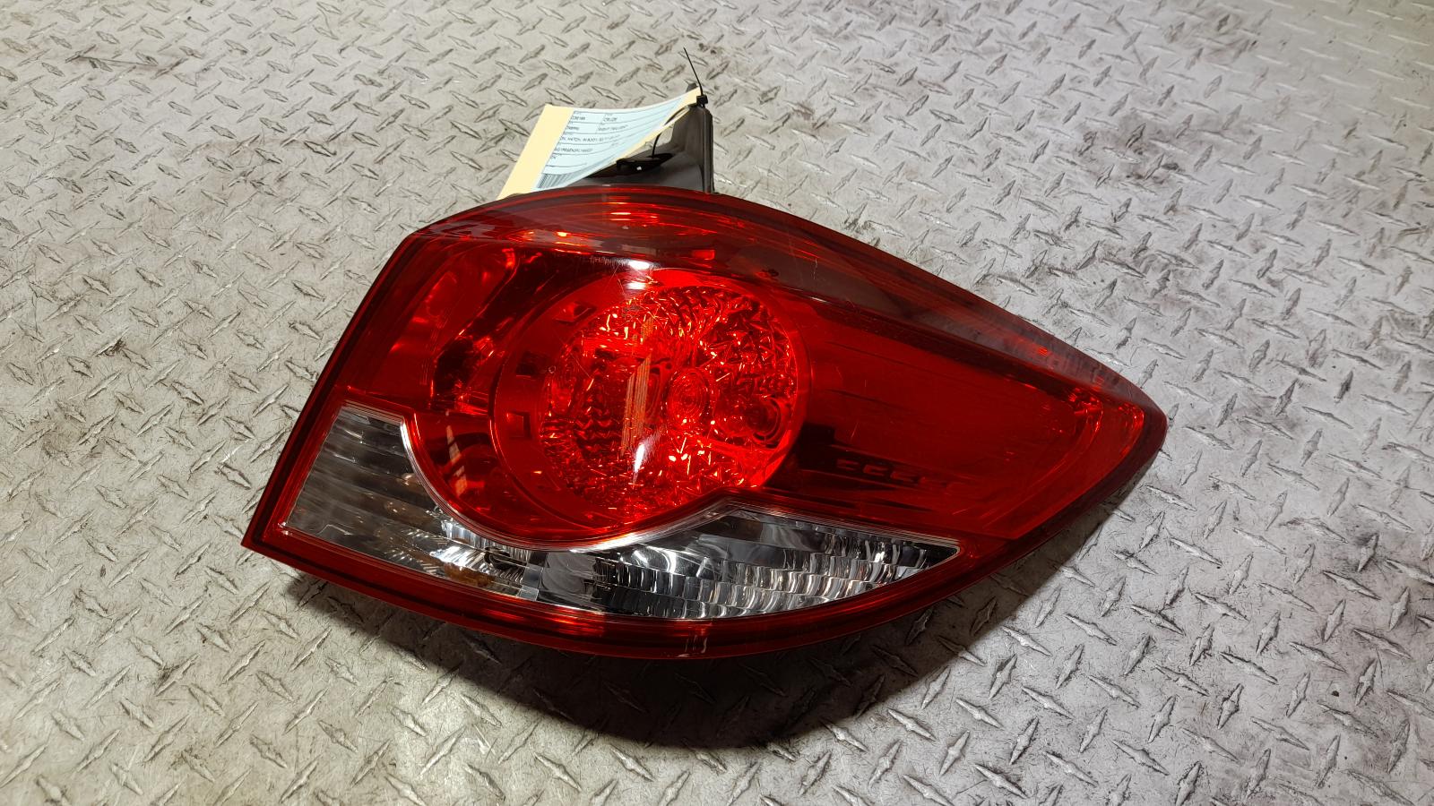 View Auto part Right Taillight Holden Cruze 2015