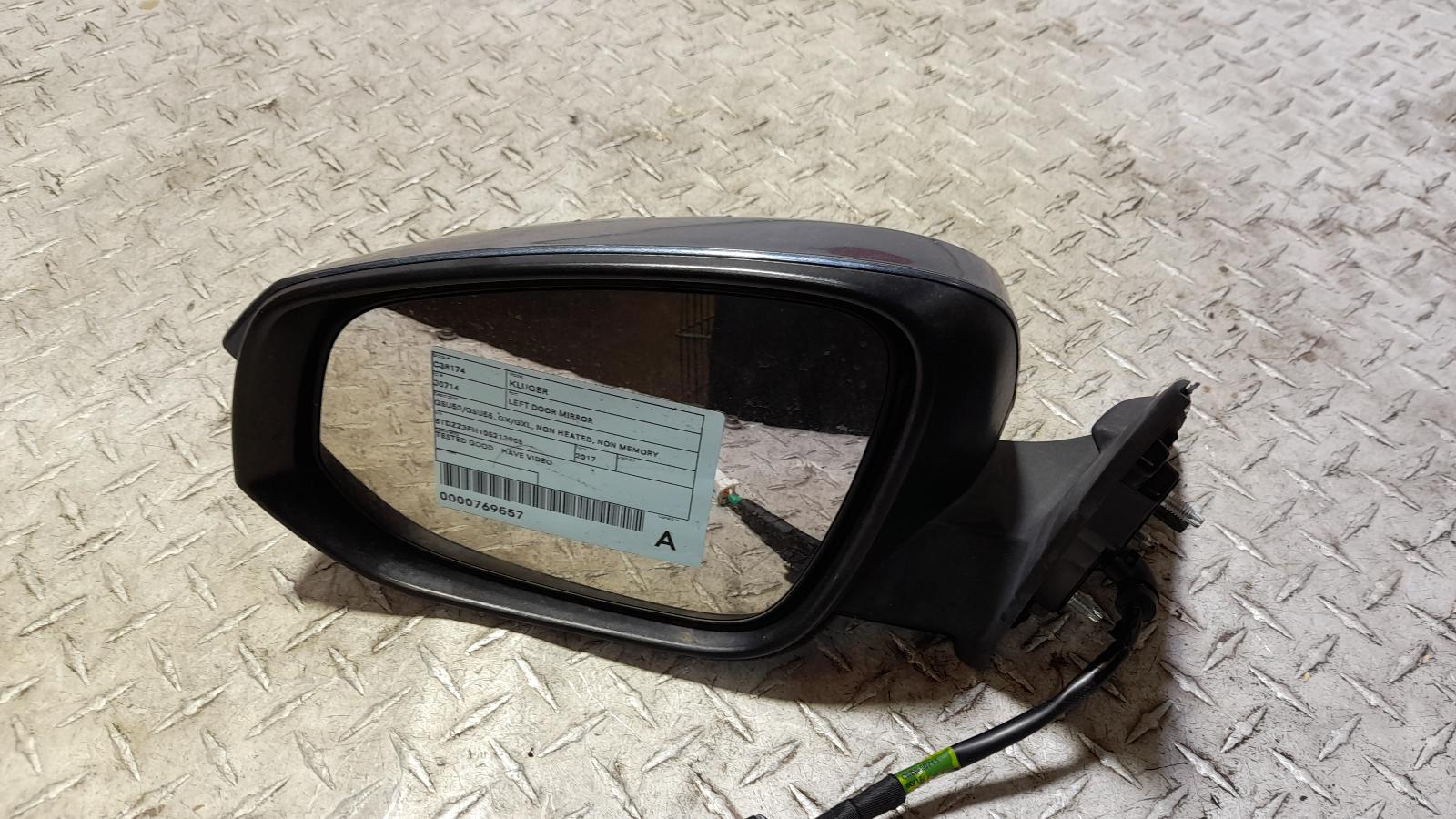 View Auto part Left Door Mirror Toyota Kluger 2017
