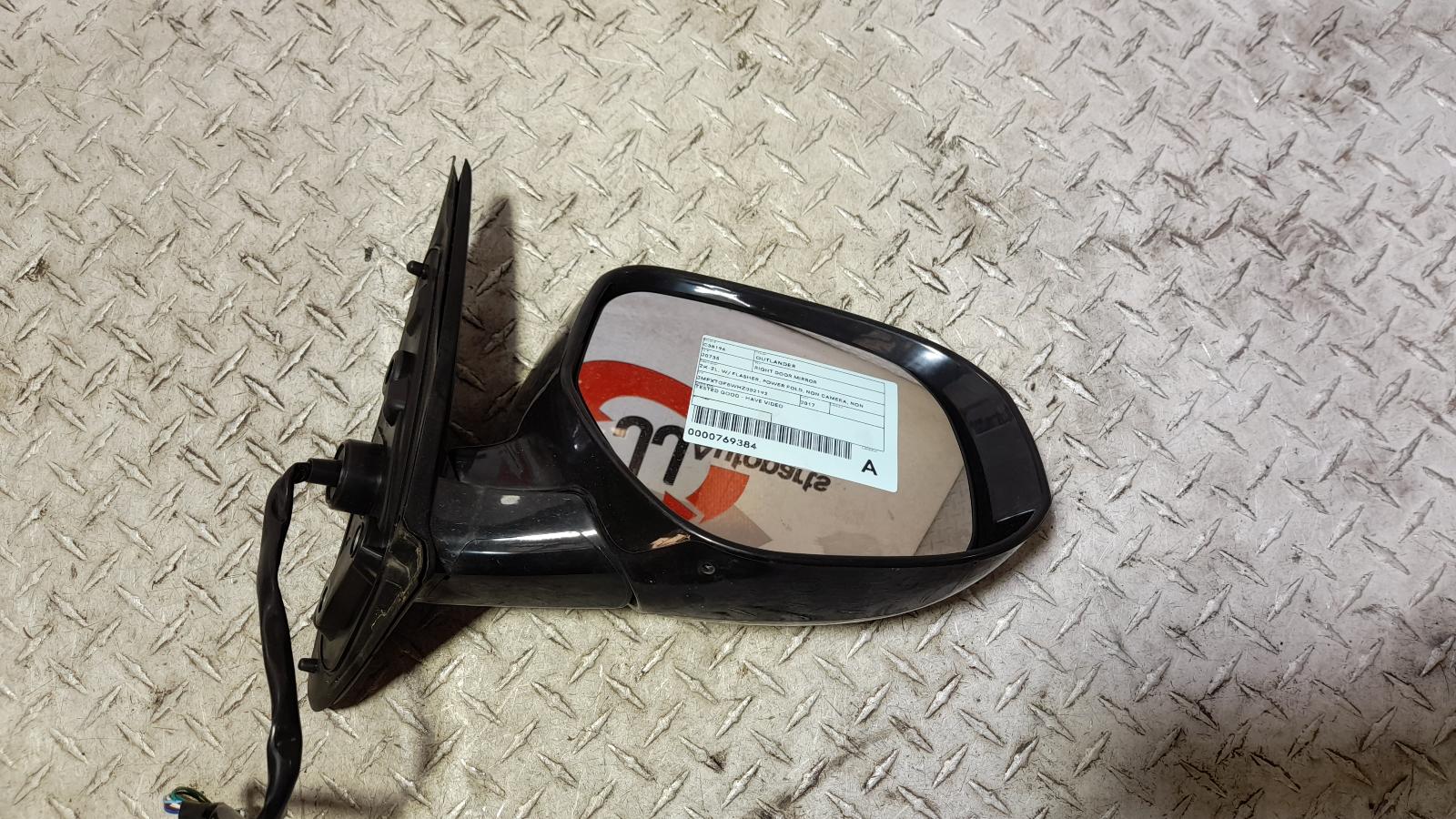 View Auto part Right Door Mirror Mitsubishi Outlander 2017