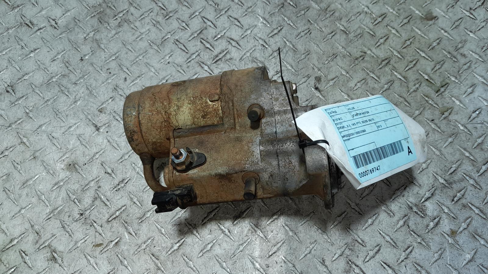 View Auto part Starter Toyota Hilux 2012