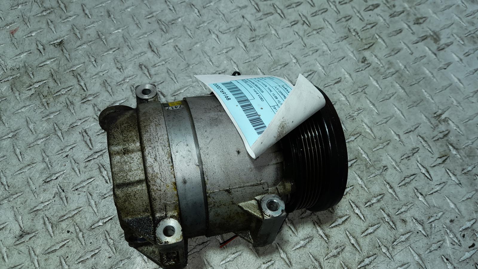 View Auto part A/C Compressor Holden Barina 2011