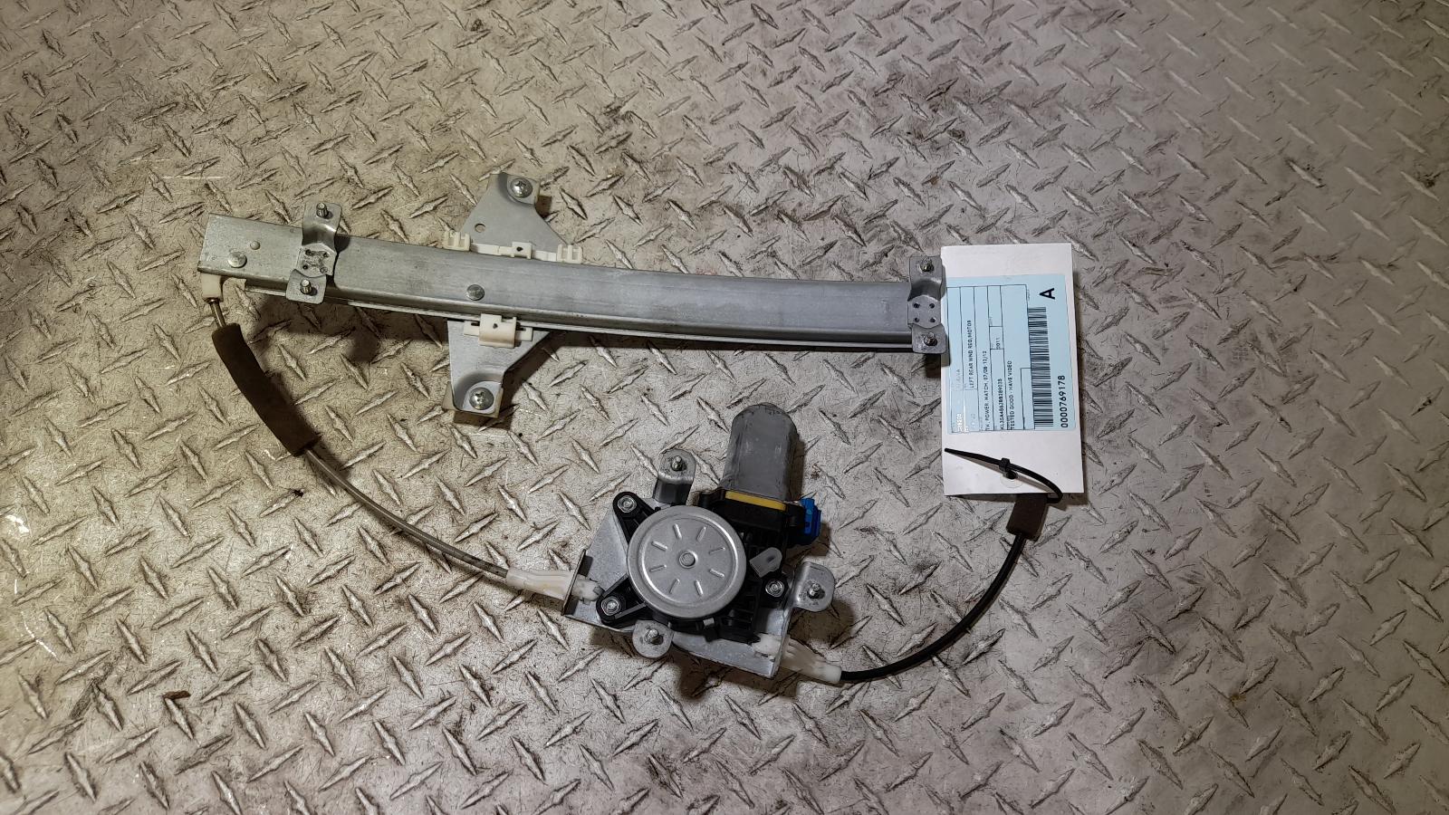 View Auto part Left Rear Wnd Reg/Motor Holden Barina 2011