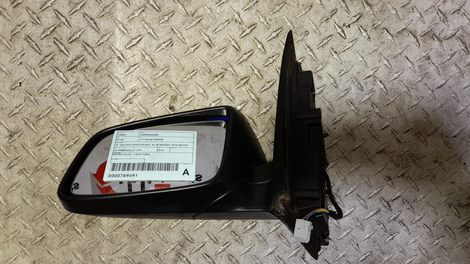 View Auto part Left Door Mirror Holden Commodore 2016