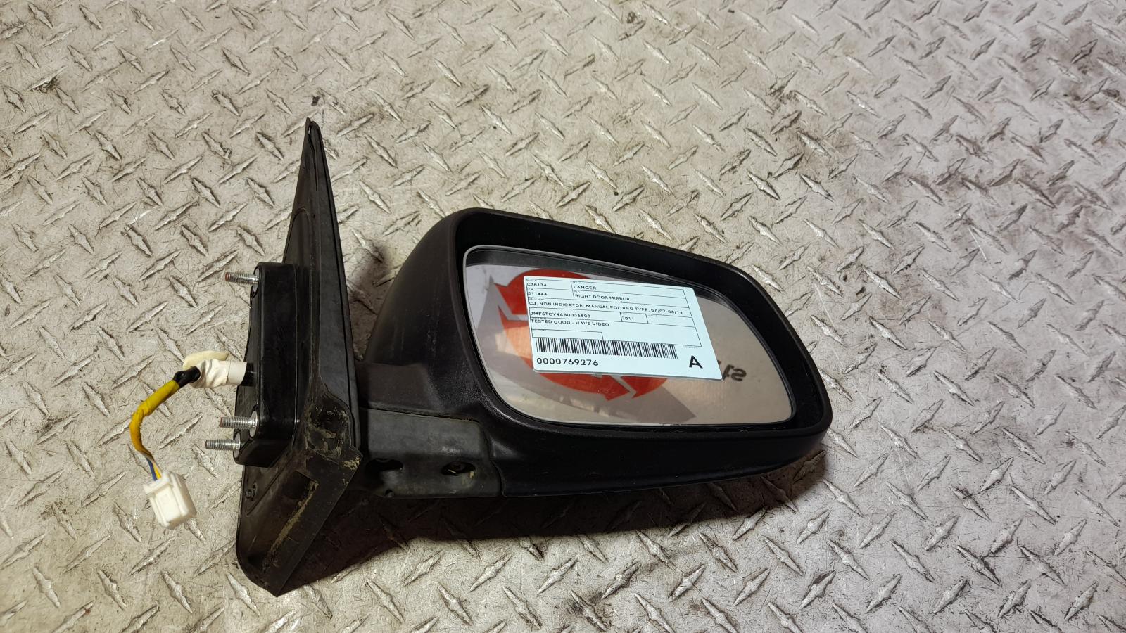 View Auto part Right Door Mirror Mitsubishi Lancer 2011