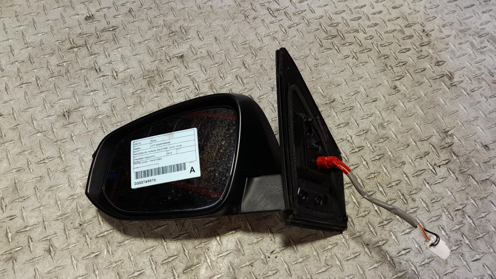 View Auto part Left Door Mirror Toyota Rav4 2013