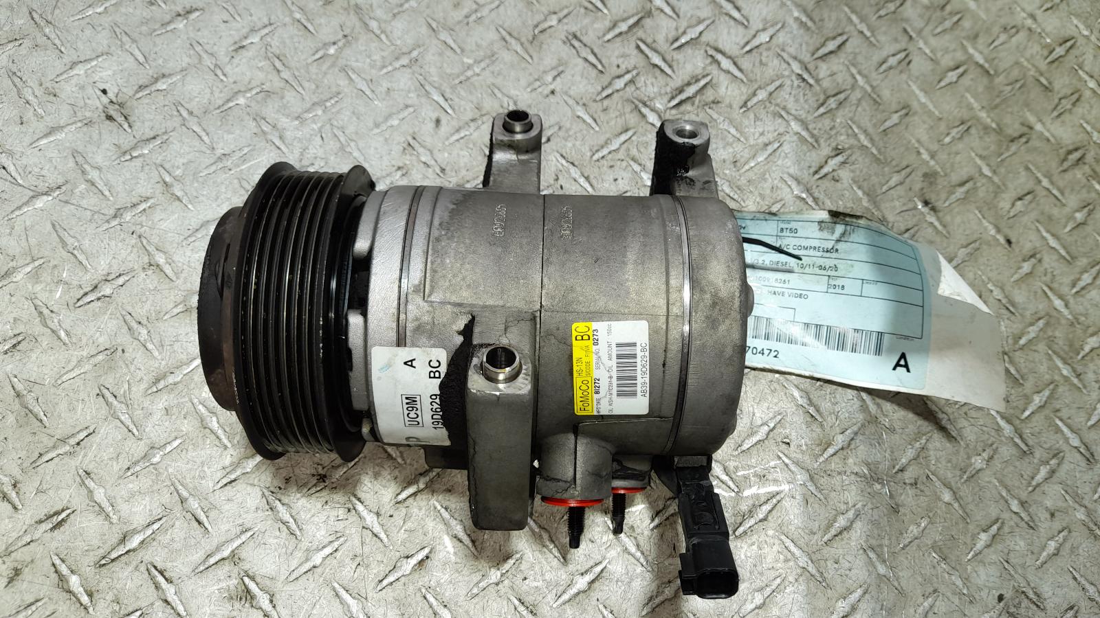 View Auto part A/C Compressor Mazda Bt50 2018