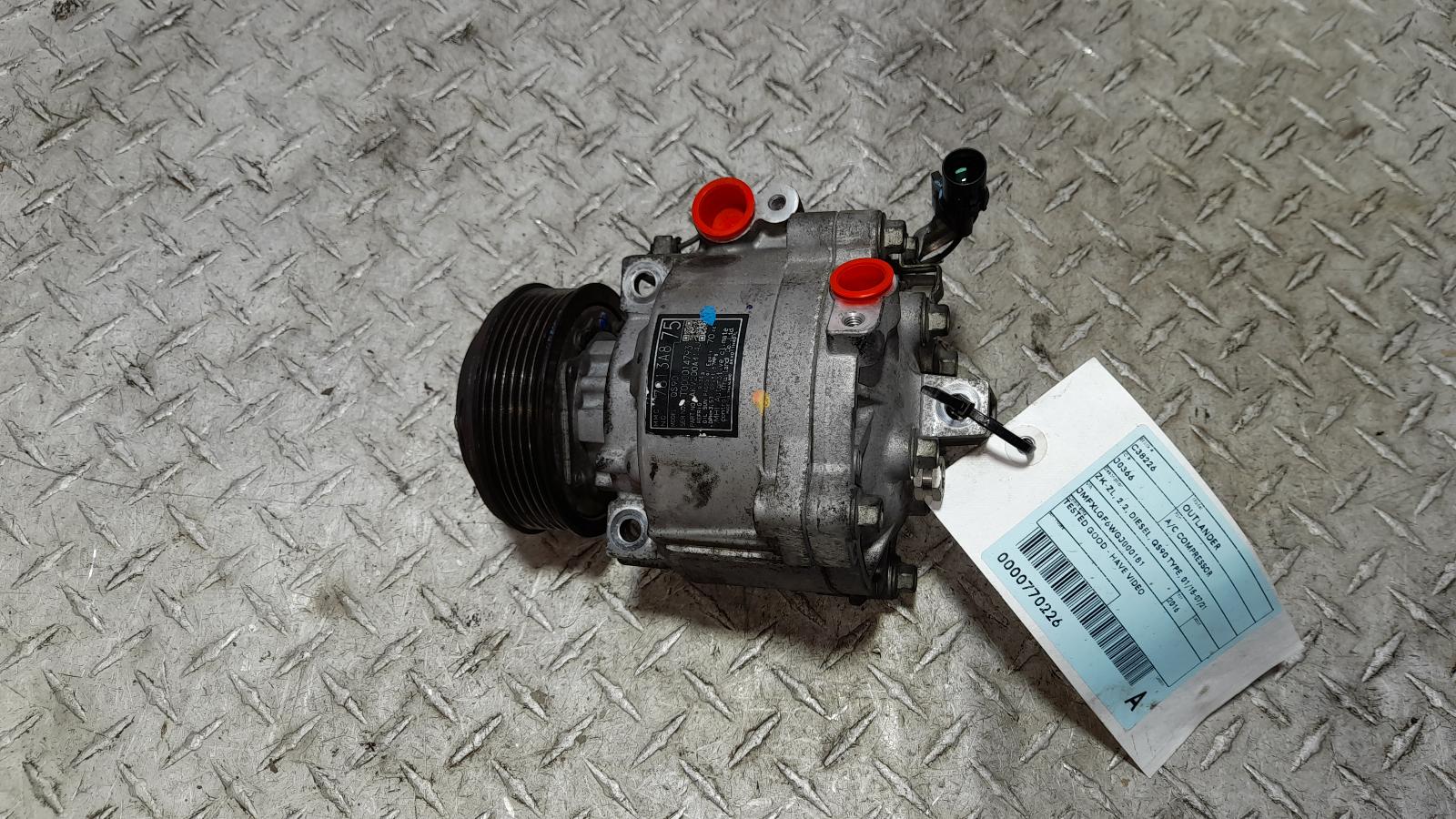 View Auto part A/C Compressor Mitsubishi Outlander 2016