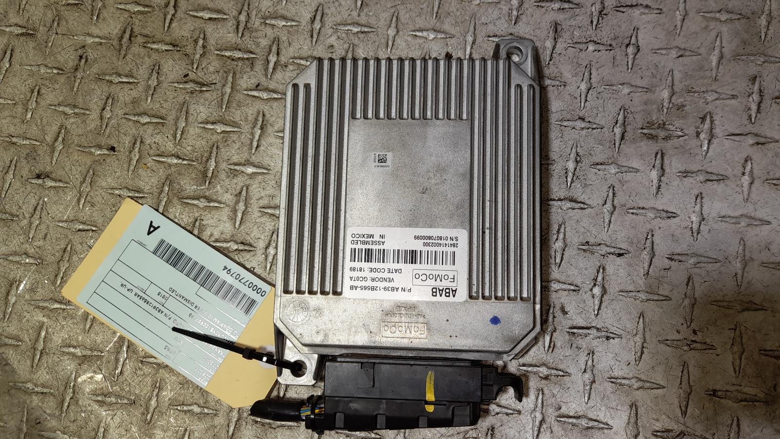 View Auto part Ecu Mazda Bt50 2018