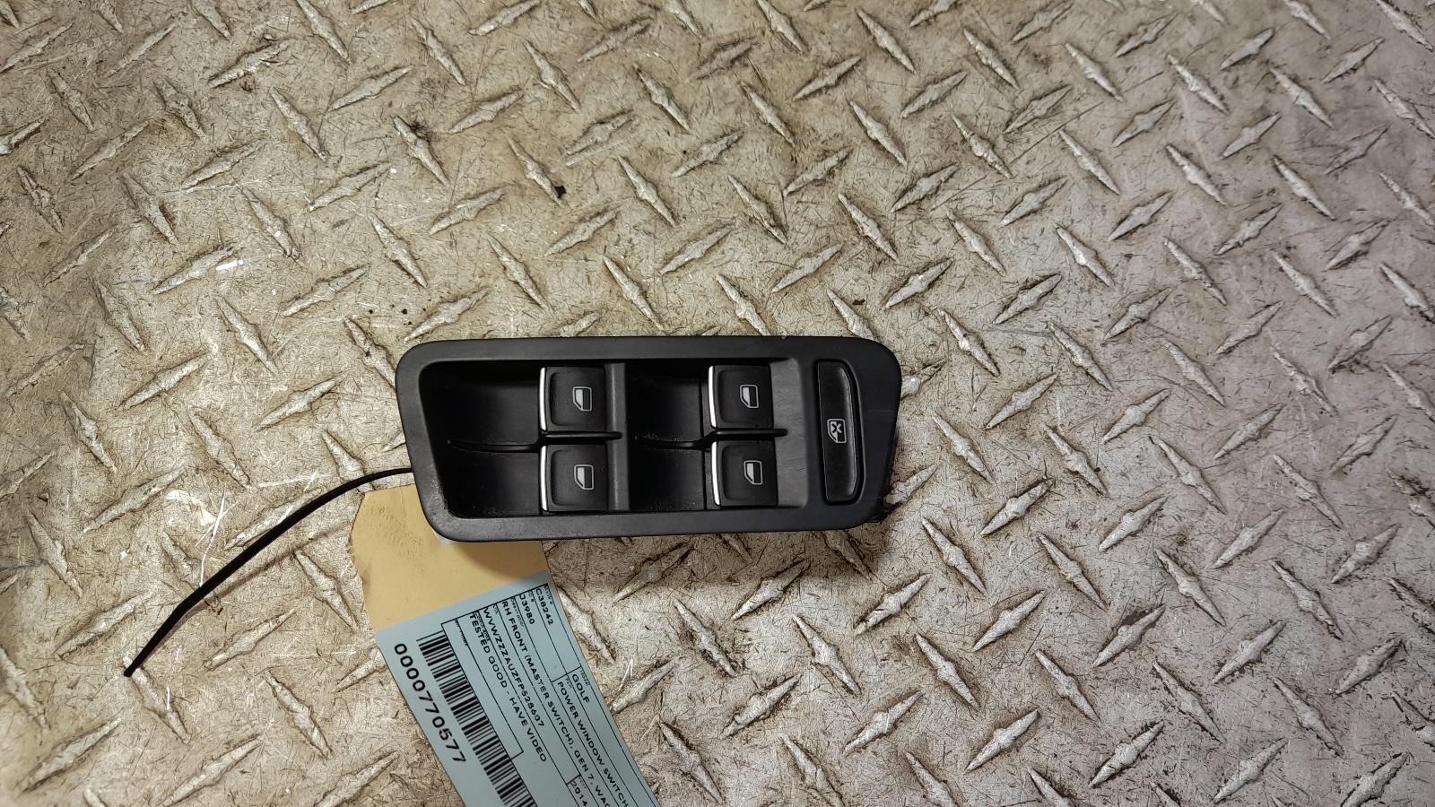 View Auto part Pwr Dr Wind Switch Volkswagen Golf 2014