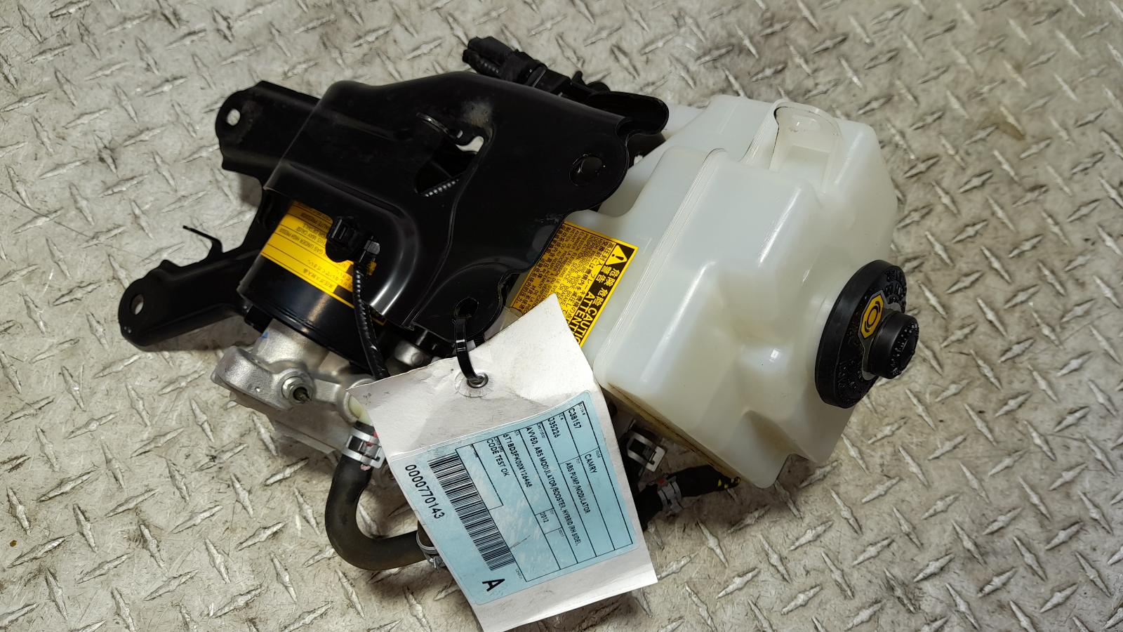 View Auto part Abs Pump/Modulator Toyota Camry 2012