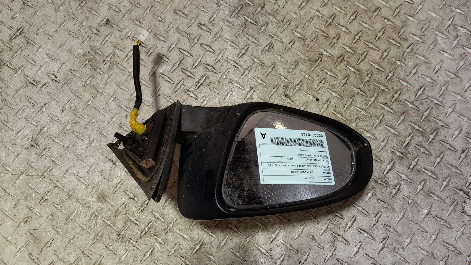 View Auto part Left Door Mirror Toyota Camry 2012